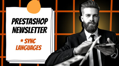 PrestaShop newsletter Sync languages